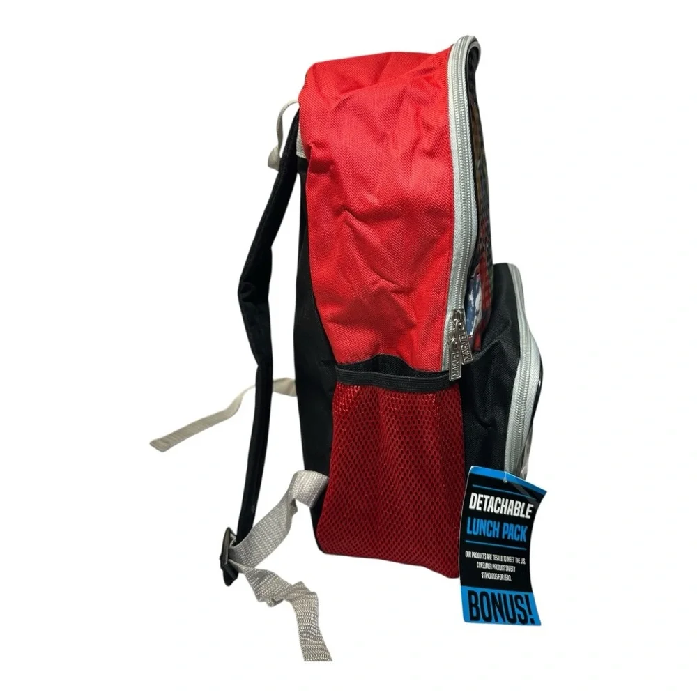 Marvel Avengers Backpack with Detachable Lunch Pack